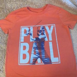 “Play ball” baseball t-shirt